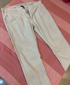 Cream Pants