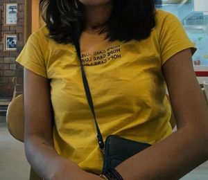 Yellow Graphic T-Shirt