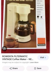 Rowenta Vintage Coffee Machine