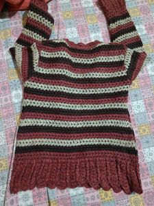 Striped Knit Cardigan