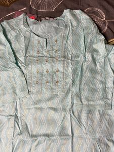 Sky Blue Kurti