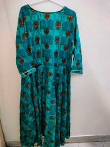 Elegant Green Dress (3XL SIZE)