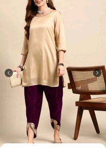 Stylish Velvet Palazzos