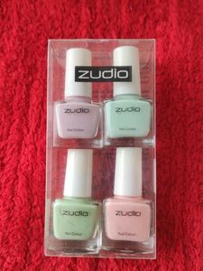 Zudio Pastel Nail Polish Set of 4 💅🏻 CANDY 01