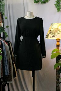 H&amp;M Pearl Black Dress