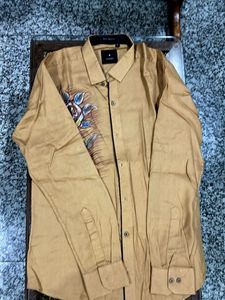 Albino Premium Party Wear Hand Painted EthnicShirt