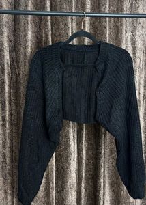 black bolero shrug