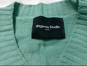 Imported Unisex Mint Green Knit Vest