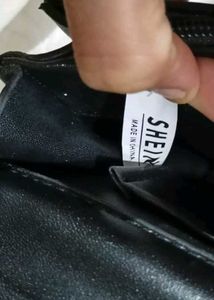 Studded Black Chain Bag