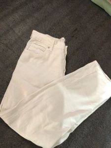White Baggy Mom Denim Jeans