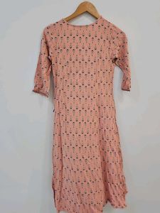Peach Avasa  Xs Kurti