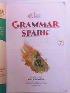 Grammar Spark - class 7 | By mitra Sinha roy |