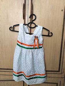 Cute Tricolor Dress