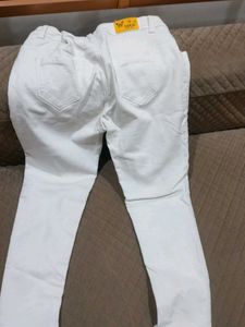 White Denim Jeans