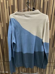 Color Block Knit Sweater