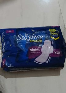 Stayfree Nights XXL Pads 🌙