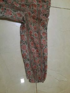 Long kurta with Detachable belt