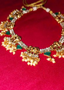 Emerald Elephant Necklace