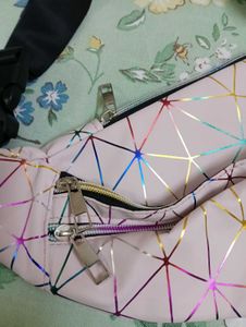 Geometric Waist Bag