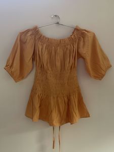 Boho Off-Shoulder Top