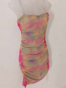 SEXIEST TIE- DYE CHAIN BODYCON