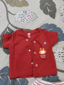 Cute Red Baby Top