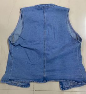 Denim Vest - Stylish Layering Piece