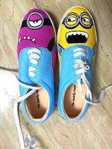 Minion Sneakers From The Quirky Naari Brand