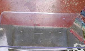 Clear Plastic Storage Bin
