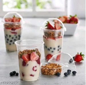 30-Piece Disposable Plastic Cups