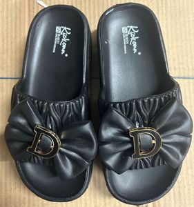 Black Bow Slides