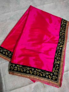 Elegant Pink Saree