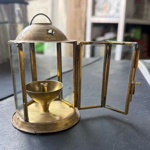 Pure Brass Vintage Akhand Jyot Lantern