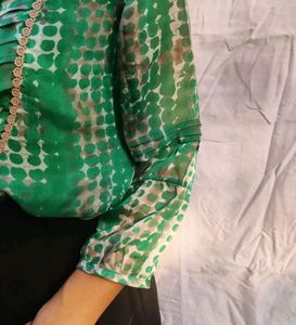Vintage Green Tunic