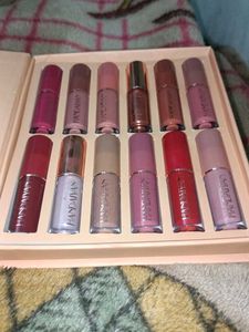 12 lipstick all colours nude, dark...
