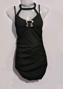Black Bodycon Mini Dress
