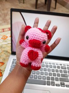 Amigurumi Cute Strawberry Cow Plushie / Toy