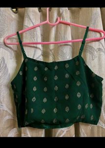 Green Ethnic Co-ord Set