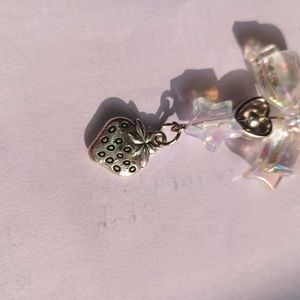 Strawberry phone charm