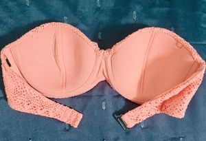 H&amp;M Crochet strapless Bra