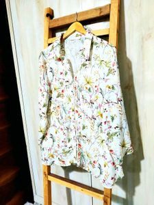 Offwhite Printed Shirt Size-38-40