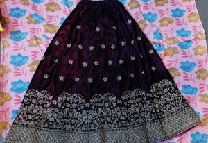 Elegant Embroidered Lehenga Choli for 10year