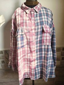 BOGO 🎁 Buy One Get 1 Free🎁Plaid Button-Up Top