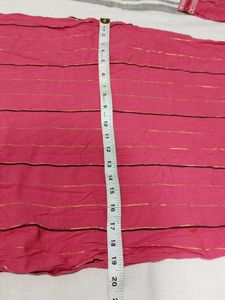 Max Branded Pink Neck Embroidered Kurta