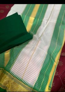 silk  Saree &amp; Blouse