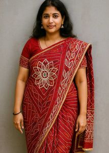 Elegant Red Saree