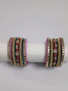 10% Off!! Exquisite Handmade Thread Bangles - 10