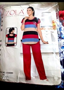 Zola Striped Pajama Set