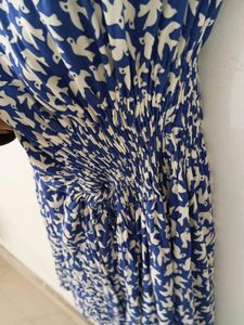 BIRD PRINT DRESS