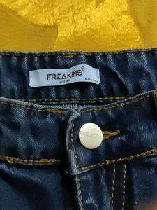 Freakins Wide Leg Jeans